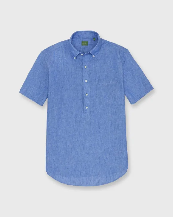 Short-Sleeved Button-Down Popover Sport Shirt