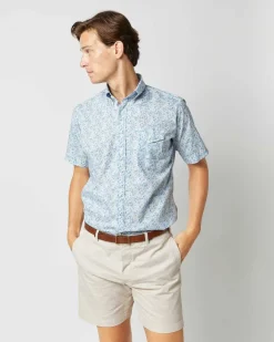 Short-Sleeved Button-Down Sport Shirt