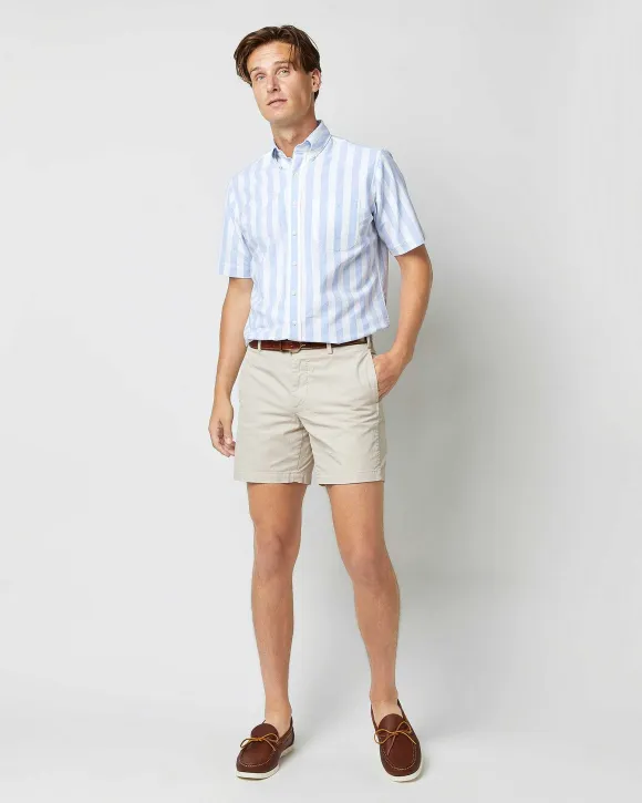 Short-Sleeved Button-Down Sport Shirt