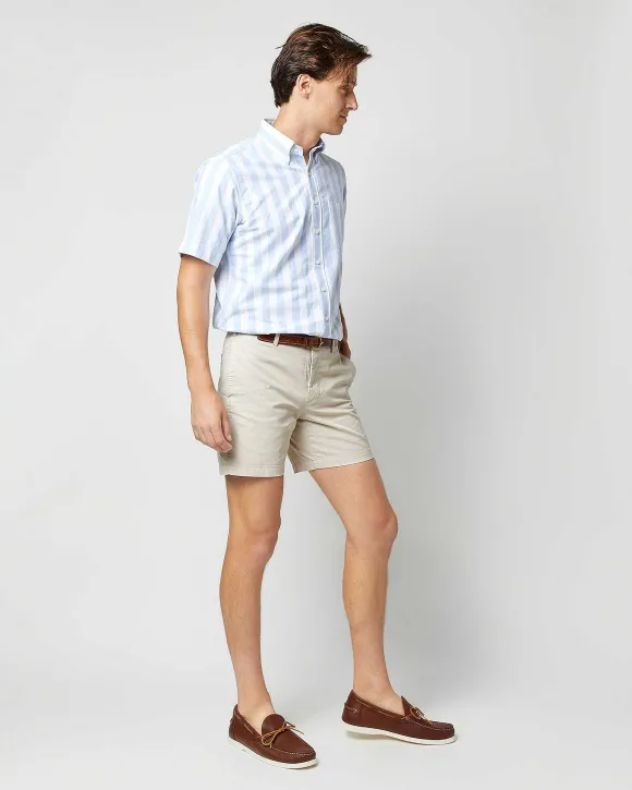 Short-Sleeved Button-Down Sport Shirt