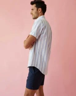 Short-Sleeved Button-Down Sport Shirt