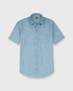 Short-Sleeved Button-Down Sport Shirt