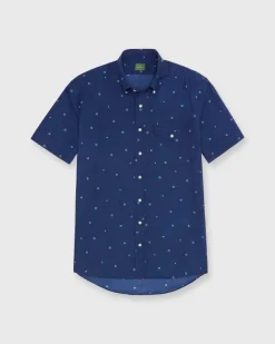 Short-Sleeved Button-Down Sport Shirt