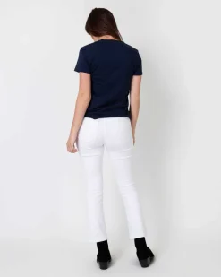 Short-Sleeved Deep-V Tee