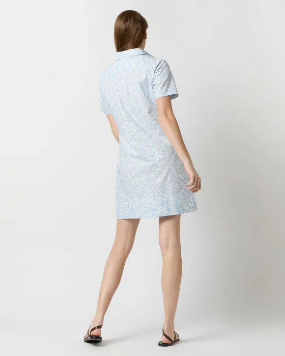 Short-Sleeved Popover Dress