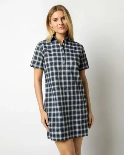 Short-Sleeved Popover Dress