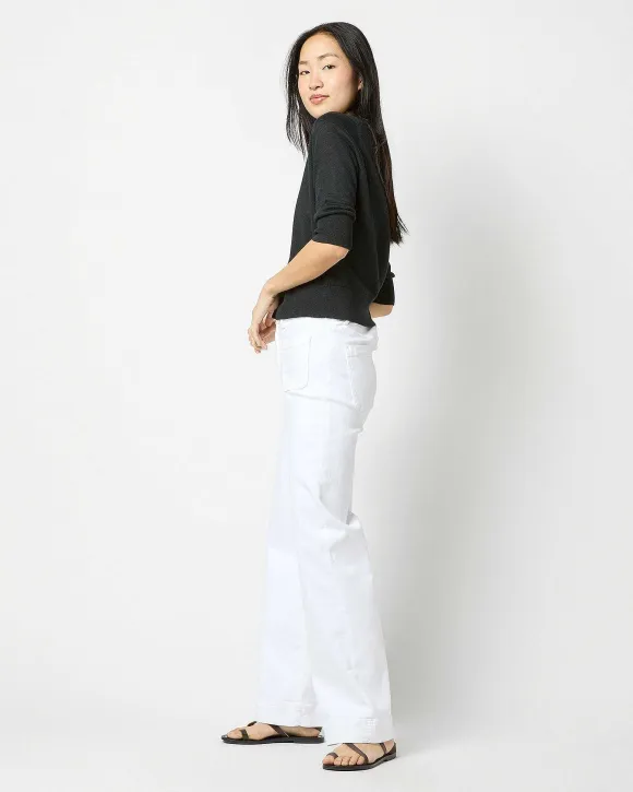 Short-Sleeved Rosie V-Neck Cardigan