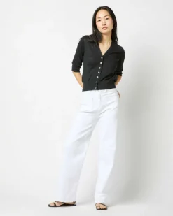 Short-Sleeved Rosie V-Neck Cardigan