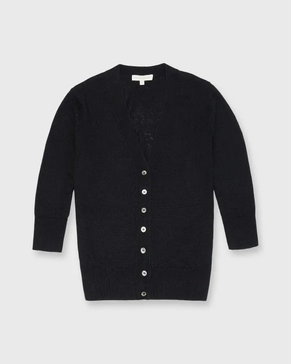 Short-Sleeved Rosie V-Neck Cardigan