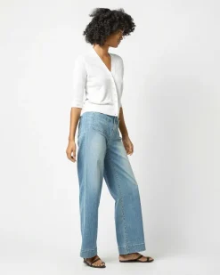 Short-Sleeved Rosie V-Neck Cardigan