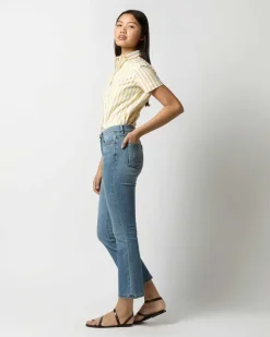 Short-Sleeved Tomboy Popover Shirt
