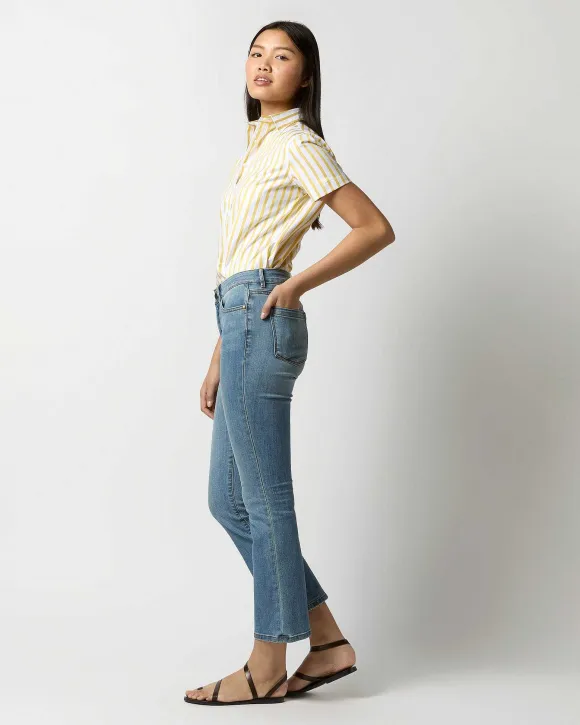 Short-Sleeved Tomboy Popover Shirt