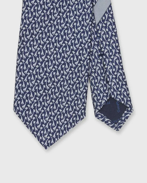Silk Print Tie