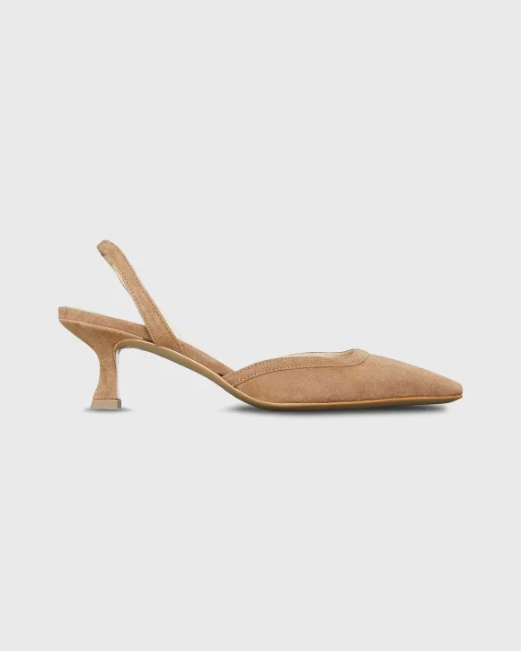 Slight Square Slingback