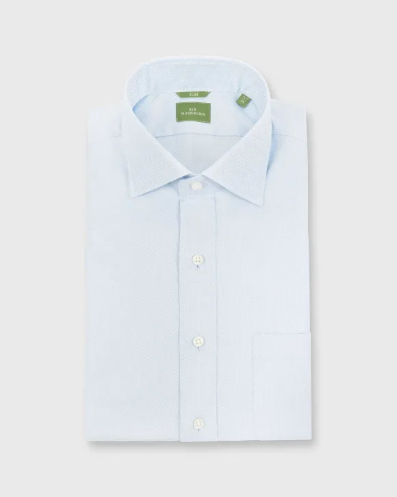 Slim-Fit Spread Collar Dress Shirt