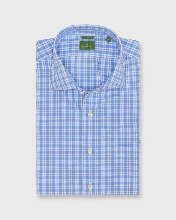 Slim-Fit Spread Collar Sport Shirt