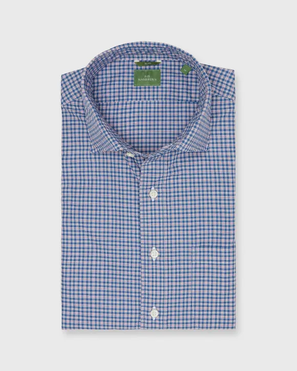 Slim-Fit Spread Collar Sport Shirt