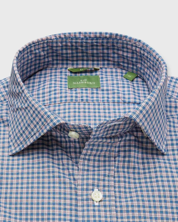 Slim-Fit Spread Collar Sport Shirt
