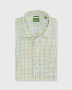 Slim-Fit Spread Collar Sport Shirt