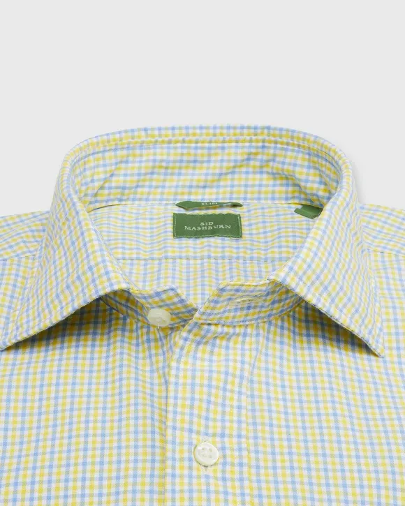 Slim-Fit Spread Collar Sport Shirt