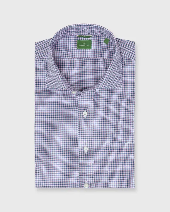 Slim-Fit Spread Collar Sport Shirt
