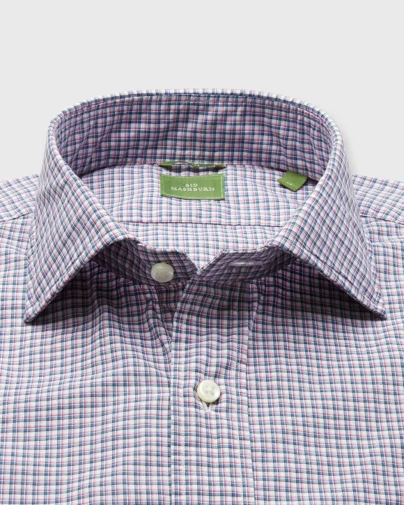 Slim-Fit Spread Collar Sport Shirt