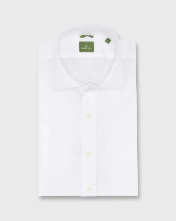 Slim-Fit Spread Collar Sport Shirt