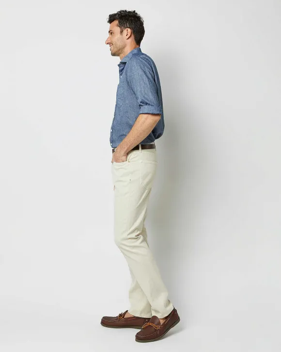 Slim Straight 5-Pocket Pant
