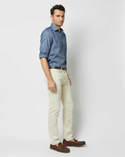 Slim Straight 5-Pocket Pant