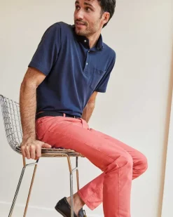 Slim Straight 5-Pocket Pant