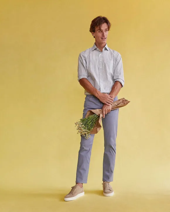 Slim Straight 5-Pocket Pant
