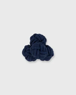 Small Silk Knot Cufflinks
