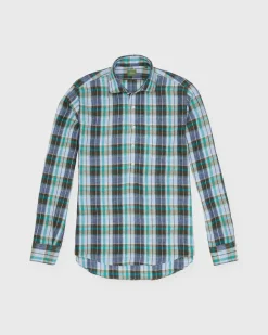 Spread Collar Popover Sport Shirt