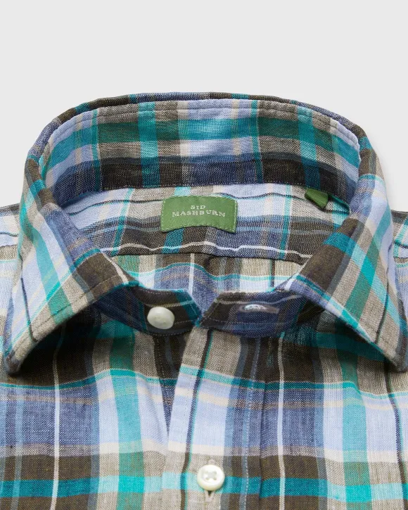 Spread Collar Popover Sport Shirt