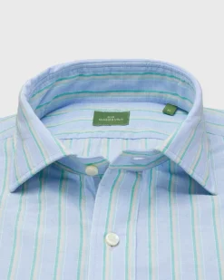 Spread Collar Popover Sport Shirt