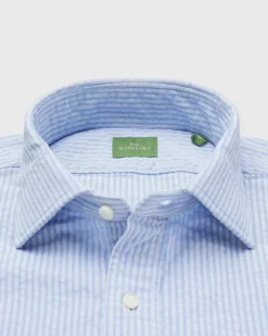 Spread Collar Popover Sport Shirt