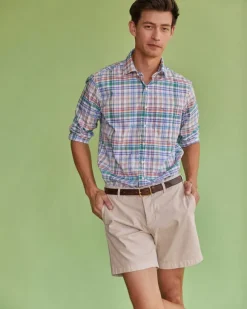 Spread Collar Sport Shirt