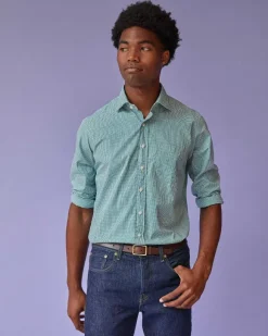 Spread Collar Sport Shirt