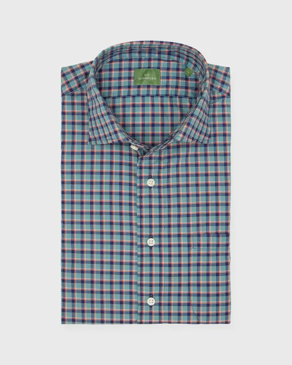 Spread Collar Sport Shirt