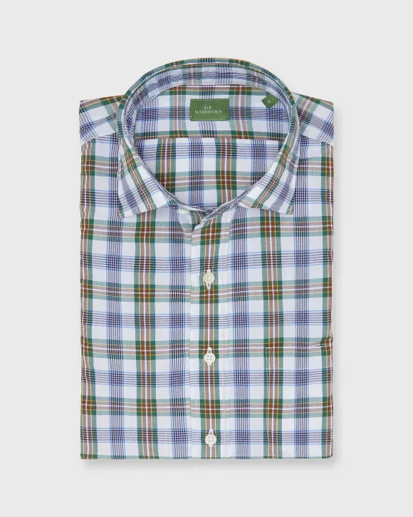 Spread Collar Sport Shirt