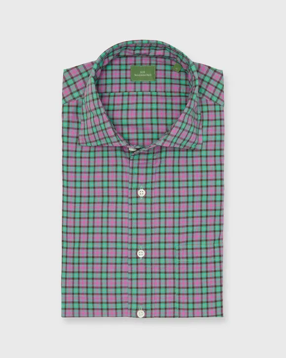 Spread Collar Sport Shirt
