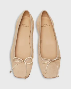 Square-Toe Ballet Flat
