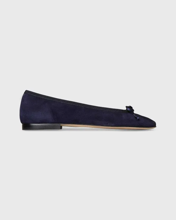 Square-Toe Ballet Flat