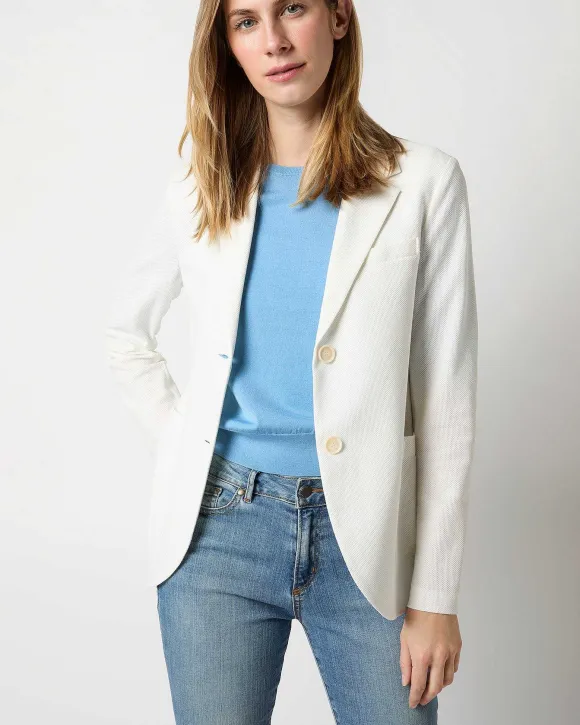 Stand-Up Collar Blazer