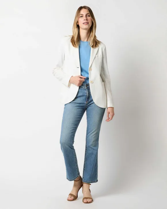 Stand-Up Collar Blazer