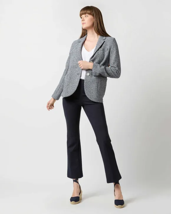 Stand-Up Collar Blazer