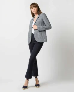 Stand-Up Collar Blazer