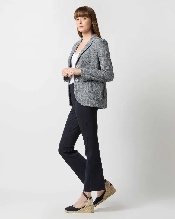 Stand-Up Collar Blazer