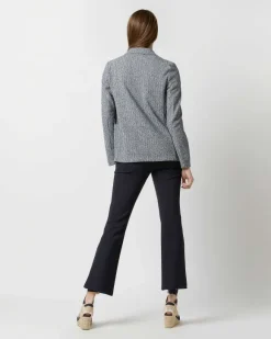 Stand-Up Collar Blazer