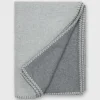 Stitched Reversible Throw Blanket